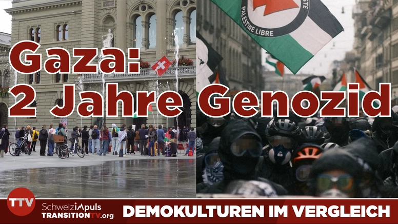 Gaza-Demos in Bern: Zwei Kundgebungen, zwei Gesichter des Protests