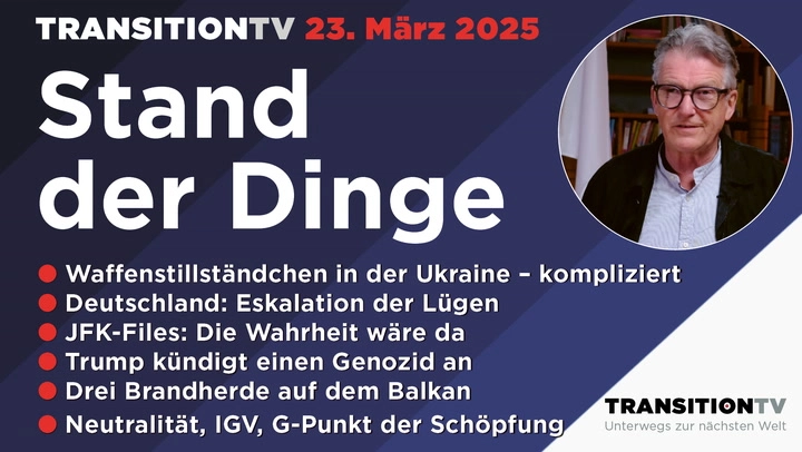 Brände, Beschleuniger und Löschversuche, Stand der Dinge vom 23. März 2025
