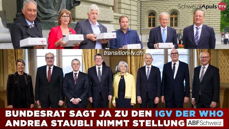 WHO-IGV in der Schweiz? Andrea Staubli (ABF Schweiz) zum demokratiefeindlichen Bundesratsentscheid