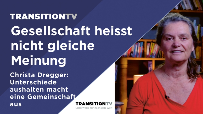 Gemeinschaft heisst nich gleiche Meinung