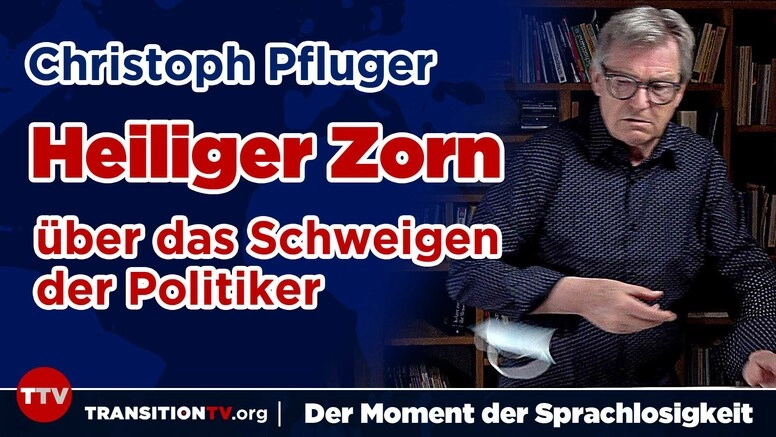 Christoph Pfluger: Mein heiliger Zorn über das Schweigen der Politiker