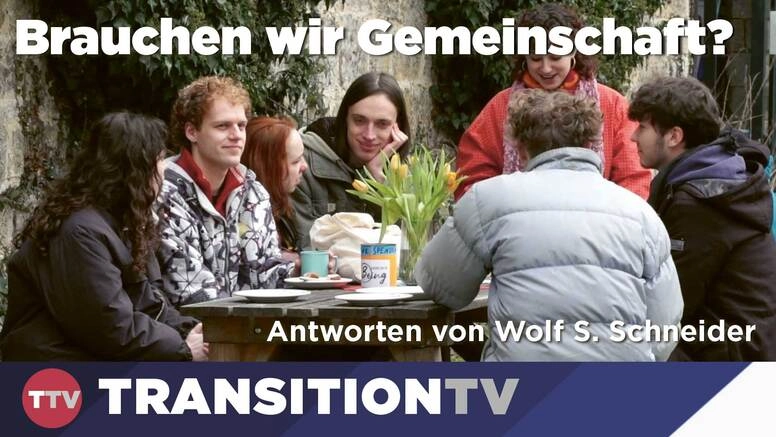 Brauchen wir Gemeinschaft?