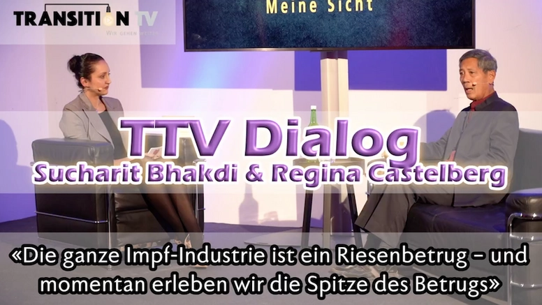 TTV Dialog &#8211; Prof. Dr. Sucharit Bhakdi im Gespräch: «Die ganze Impf-Industrie ist ein Riesenbetrug &#8211; und momentan erleben wir die Spitze des Betrugs»