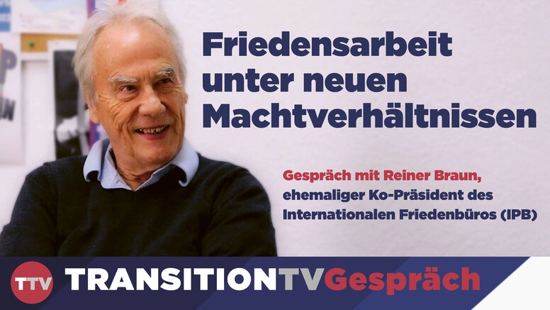 Friedensarbeit unter veränderten Machtverhältnissen - Interview mit Reiner Braun