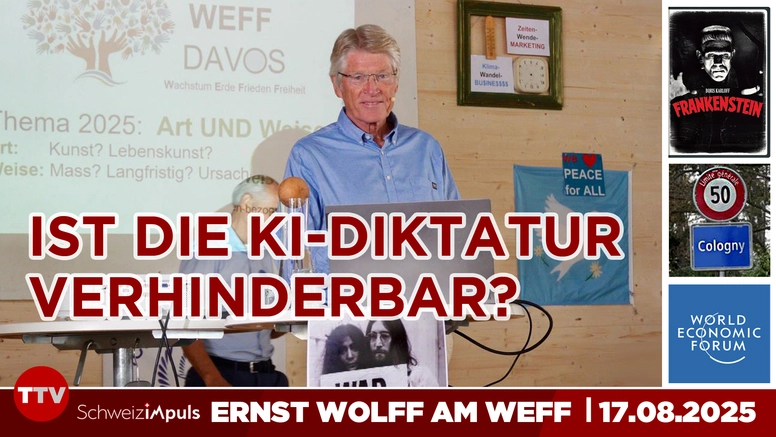 Frankenstein oder Freiheit? Ernst Wolff über KI, Finanzmacht & unsere Wahl | Sommer WEFF Davos 2025