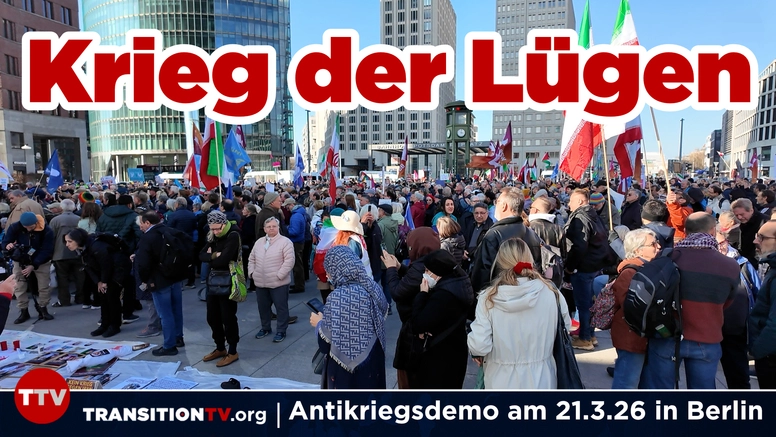 Zählt nur noch das Recht des Stärkeren? Antikriegsdemo in Berlin