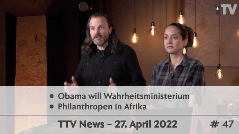 TTV News Nr. 47: Unerklärliche Brände – Impfnebenwirkungen werden Mainstream – Obama will Wahrheitsministerium – Philanthropen in Afrika