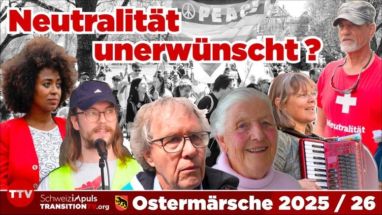 Ostermärsche unter Kontrolle von Parteisoldatinnen? Bern 2025/26