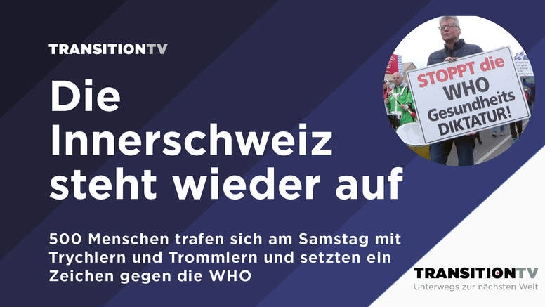 Trychler-Demo in Brunnen vom 9. März 2024