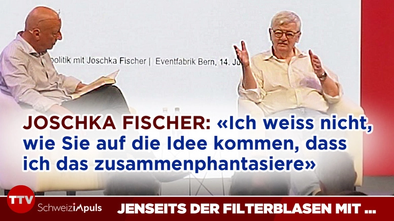 Joschka Fischer bei Aufrüstungs-Propagandisten – Tag der Aussenpolitik 2025 in Bern | Langversion