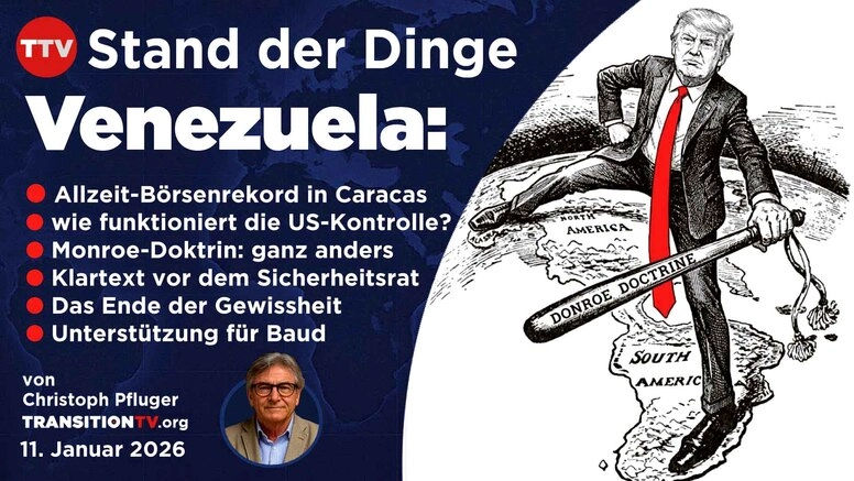 Der Stand der Dinge in Venezuela am 11. Januar, mit Christoph Pfluger