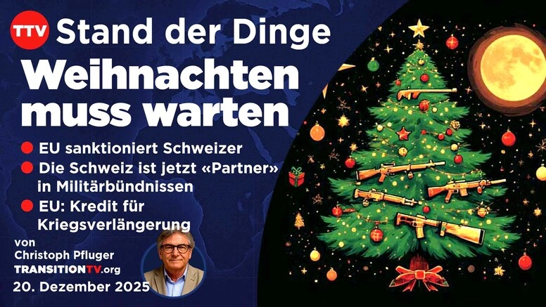 Weihnachten muss warten • Stand der Dinge vom 20. Dezember mit Christoph Pfluger