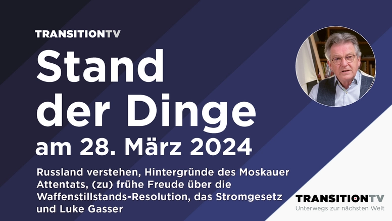 Das Attentat verstehen, (zu) frühe Freude über die Waffenstillstands-Resolution, das Stromgesetz und das Schweigen der Kirche &#8211; Stand der Dinge am 28. März
