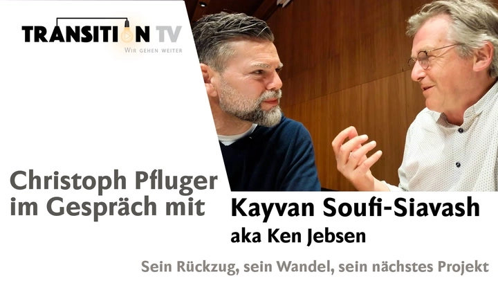 Christoph Pfluger im Gespräch mit Kayvan Soufi-Siavash