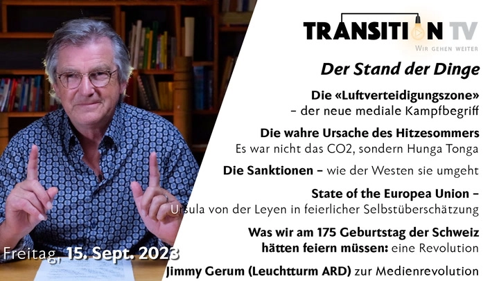 TTV, Stand der Dinge am 15. September