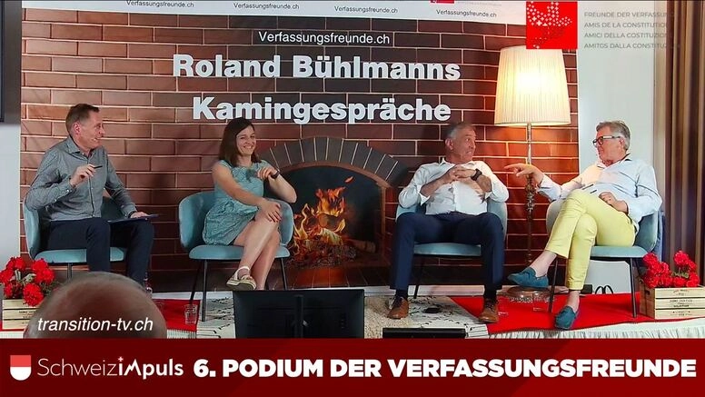 FdV-Podiumsgespräch mit Rémy Wyssmann (SVP), Sabrina Weisskopf (FDP) & Christoph Pfluger (Verleger)