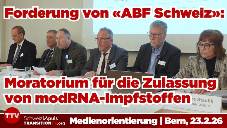 Ein Moratorium für die Zulassung von modRNA-Impfstoffen ist juristisch, politisch & ethisch zwingend