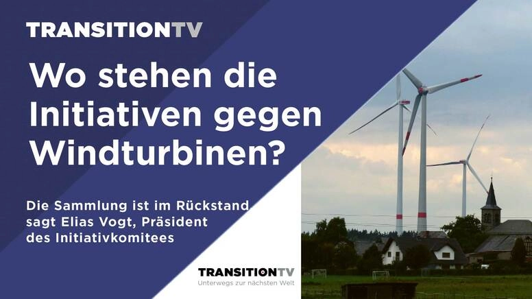 Sammelrückstand bei den zwei Windkraft-kritischen Volksinitiativen