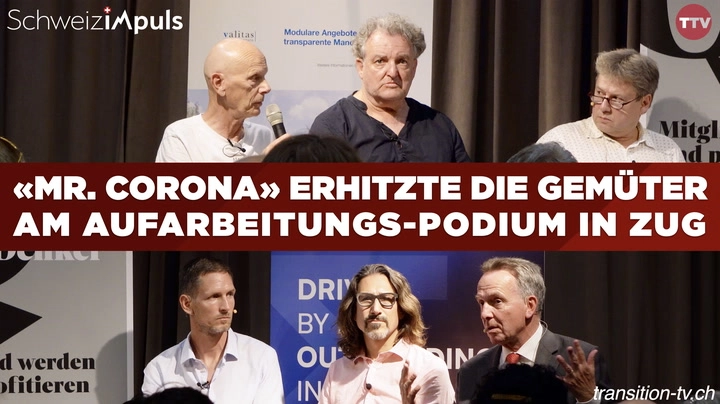 Zusammenschnitt Aufarbeitungs-Podium mit «Mister Corona» Daniel Koch | Zug, 18. Juni 2025