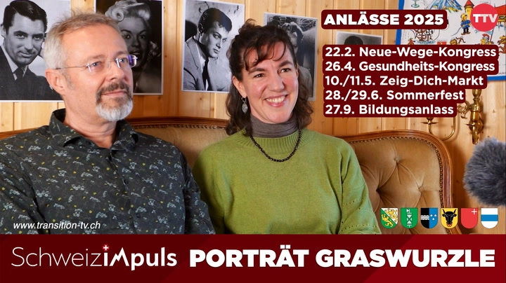 Graswurzle: Prisca Würgler und Roman Westermann erzählen von ihrem Engagement für das Gesellschafts-Biotop